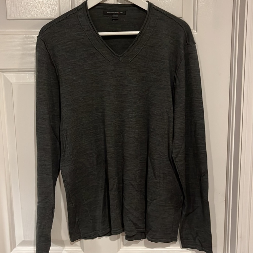John Varvatos -V-Neck Sweater- pullover - men’s XXL